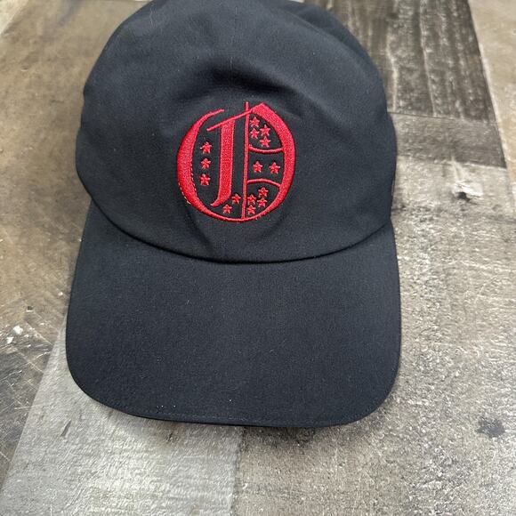 LULULEMON Black HatsAdjustable Straps Gym L/XL Black/Red With A Logo - Picture 11 of 11